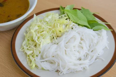 Rice vermicelli Stock Photos