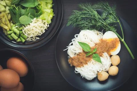 Rice vermicelli Stock Photos