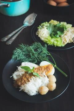 Rice vermicelli Stock Photos