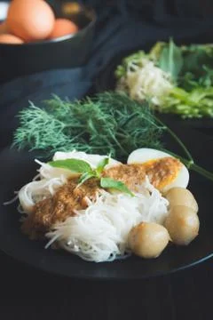Rice vermicelli Stock Photos