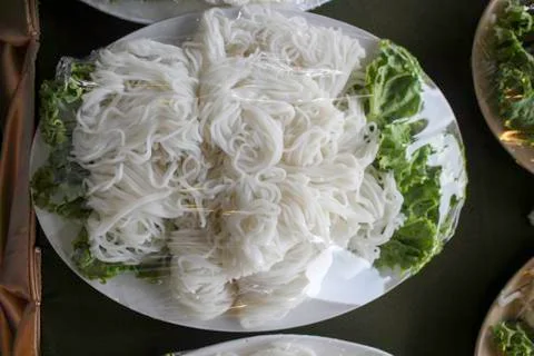 Rice vermicelli Stock Photos