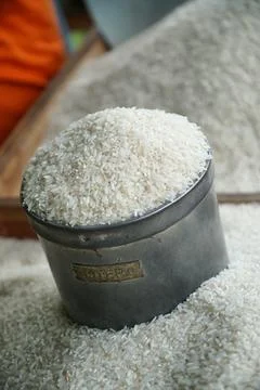 Rice_raw01 Stock Photos