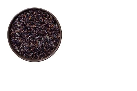 Riceberry in can Stock Photos