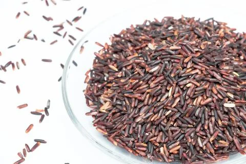 Riceberry rice Stock Photos