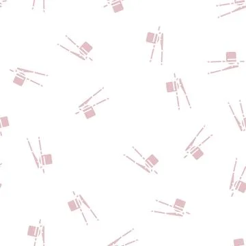 Ricer potato glyph seamless pattern Stock Illustration