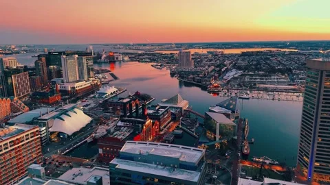 Into the Rich Colors - Baltimore, MD Video stock 336355255