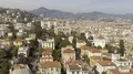 Rich cottages in well kept French district of Nice, rental property, aerial view HD Footage
