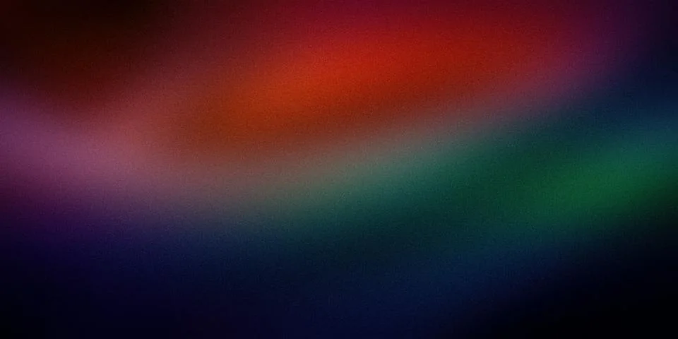 Rich dark gradient background with deep reds, purples, and greens blending .. Stock Illustration