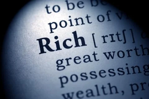 Rich Stock Illustration