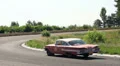 Rich luxury Chevrolet Impala driving its way HD Footage
