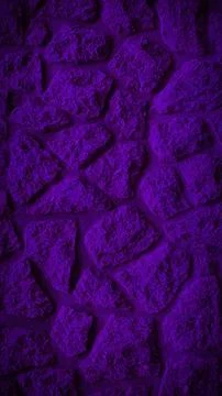 Rich purple grainy stone wall texture with deep tones, perfect for vertical.. Stock Photos