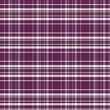 Rich Purple Plaid Seamless Pattern for Gift Wrapping Paper and Packaging 스톡 일러스트