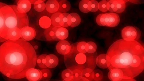 Rich Red Concentric Lights Abstract Motion Background Loop Stock Footage 102341225