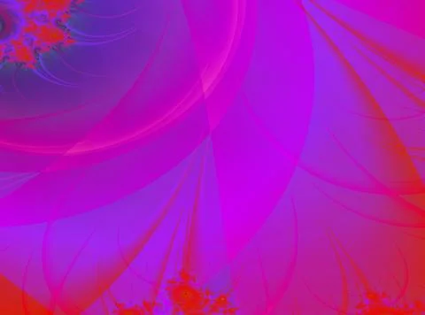 Rich red-purple abstract pattern of lines and swirls, background, design Stock-Illustration