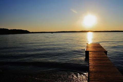 Rich sunset Stock Photos