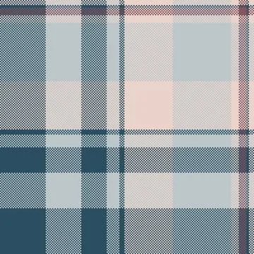 Rich vector fabric texture, checked check textile tartan. Loft plaid seamle.. Illustrazione stock