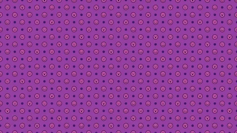 Rich Violet Textured Halftone Dot Seamless Background Stock Footage 344773414