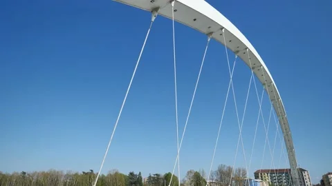 Richard Meier bridge Stock Footage 238502168