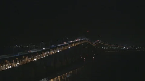 Richmond Bridge night (C log + Grade) 動画素材 91509341