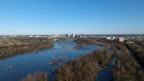 Richmond skyline Stock Footage 123330530