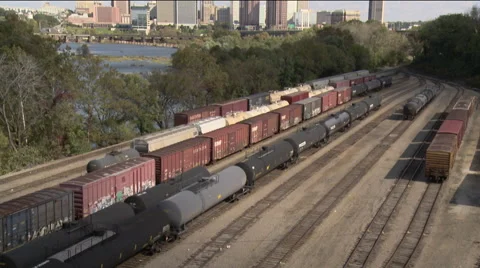 Richmond, VA Skyline Stock Footage 64881848