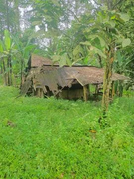 Rickety hut Foto stock