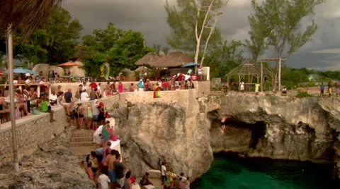 Ricks Cafe Jamaica Stock Footage 22159302