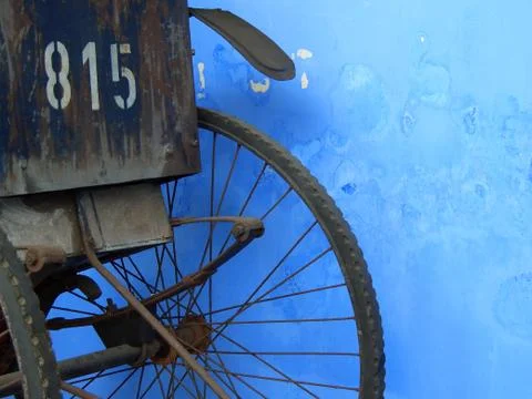 Rickshaw back Stock-Fotos