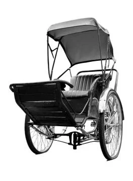 Rickshaw transport Foto stock