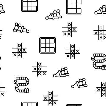 Riddle Play Equipment Vector Seamless Pattern Stock Illustration
