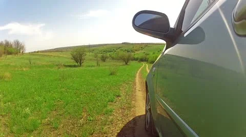 Ride on a car Stock Footage 10904191