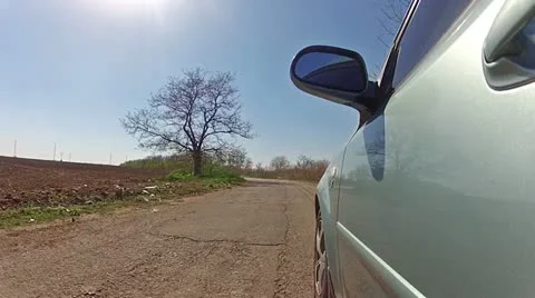 Ride on a car Stock Footage 10912175