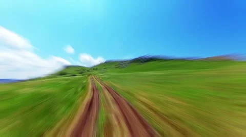 Ride on a car Stock Footage 12115681