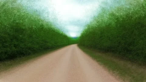 Ride in a car Stock Footage 14818108