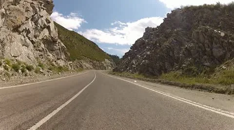 Ride On A Car Vídeo Stock 20645900