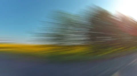 Ride on a car Stock Footage 25516809