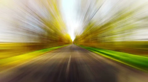 Ride on a car Stock Footage 32193189