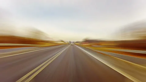 Ride in  a car Stock Footage 33920397