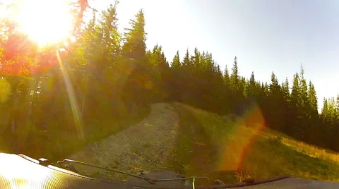 Ride in  a car Stock Footage 41515632