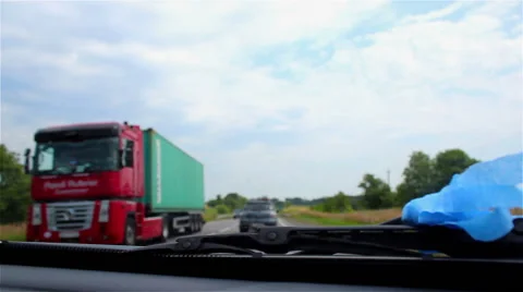 Ride in the car Video stock 47463437