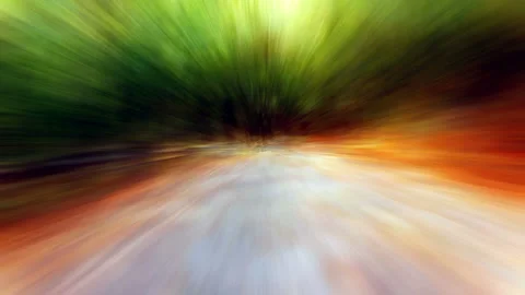 Ride on a car. timelapse. blurred background Stock Footage 137857530