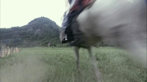 Ride to the edge of the cliff Stock Footage 235277205