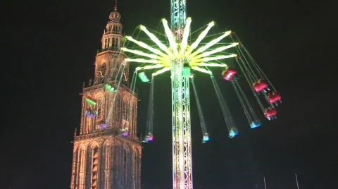 Ride on the fair 2 Stock Footage 325824