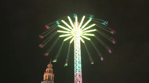 Ride on the fair 3 Video stock 325849