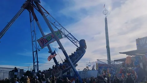 RIde At The fair Stock Footage 164990760
