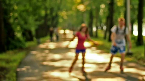 A ride in the park 스톡 동영상 844709