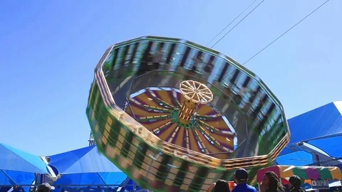 Ride at the State Fair of Texas in 2017 Video stock 81211270