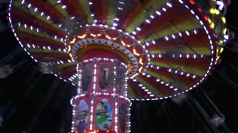 Ride Swinger Stock Footage 114752041
