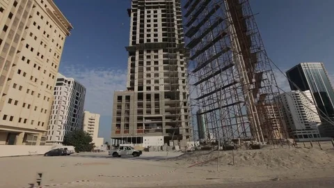Ride through Bahrain Stock Footage