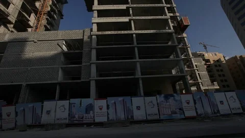 Ride through Bahrain Stock Footage